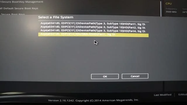 ASUS UEFI BIOS yardımcı programını kullanarak Güvenli Önyüklemeyi etkinleştirme veya devre dışı bırakma