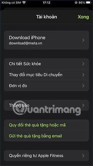 Cara menggunakan apl Kecergasan pada iPhone