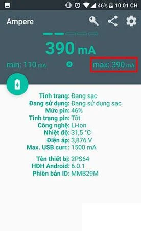 Istruzioni per misurare la velocità di ricarica sui telefoni