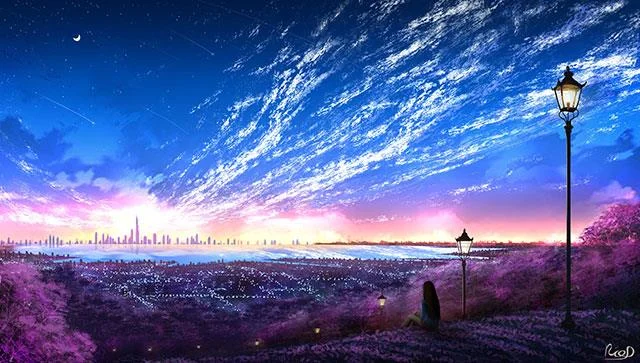 コンピュータ用の高品質アニメ壁紙セット