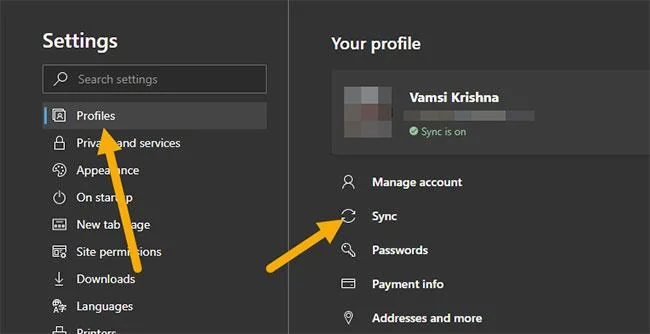 如何在 Windows 中同步 Edge Chromium 擴充