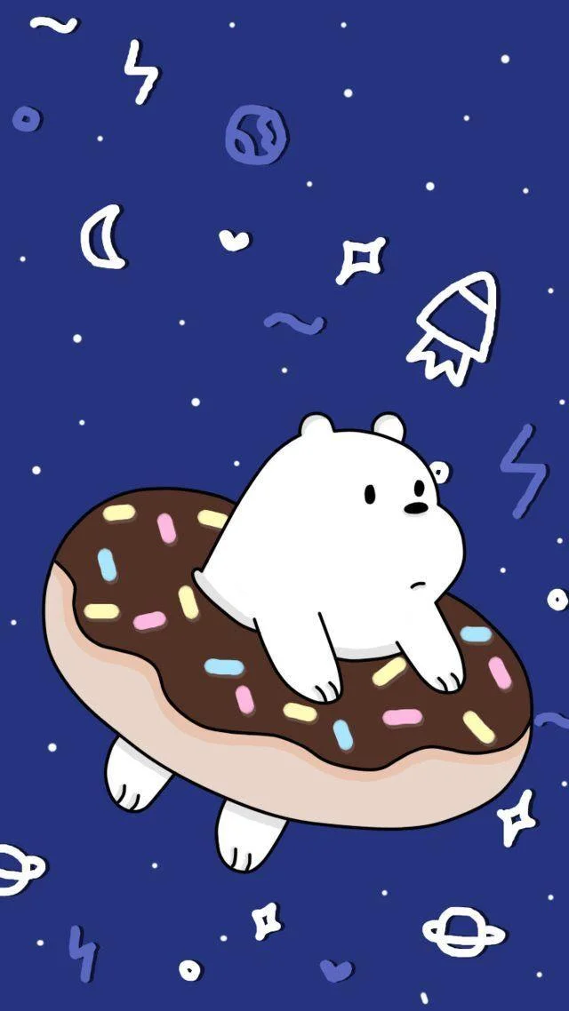 Kertas dinding We Bare Bear, foto We Bare Bear