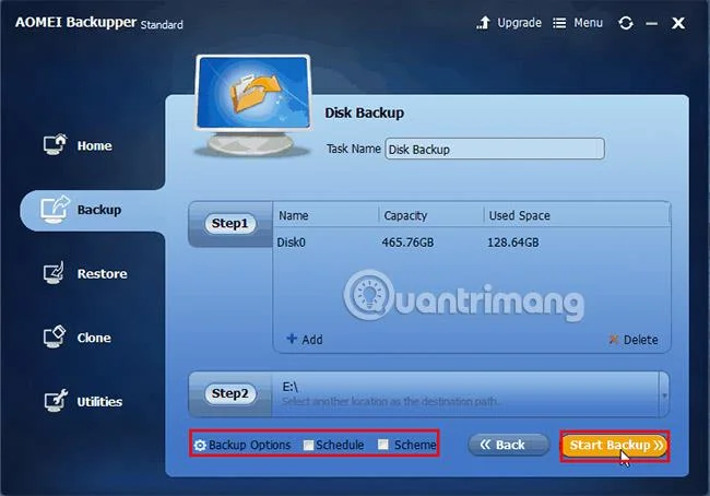 Bagaimana untuk menghantui pemacu keras Windows 7 dengan mudah dan selamat dengan AOMEI Backupper