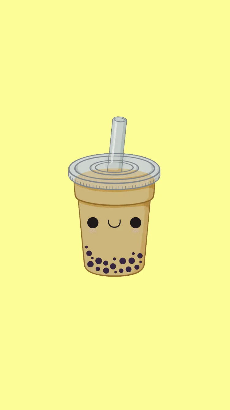 Kertas dinding teh susu, kertas dinding teh susu yang cantik