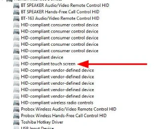 Arahan untuk membetulkan ralat skrin sentuh pada Windows 10