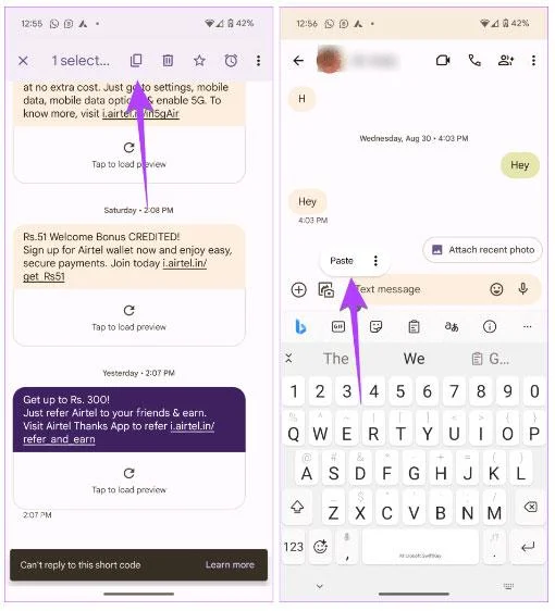 4 cara mudah untuk menyalin dan menampal teks pada Android