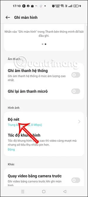 Bagaimana untuk melaraskan kualiti rakaman skrin telefon OPPO