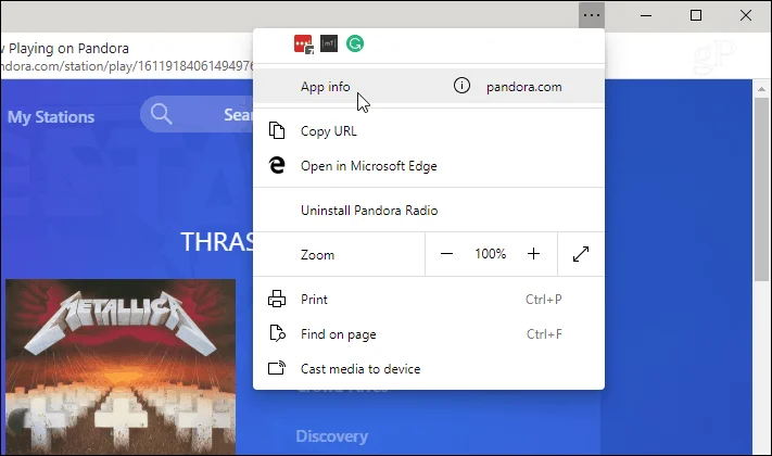 Come utilizzare le app Web nel nuovo browser Chromium Edge su Windows 10