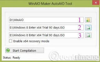 Windows Hepsi Bir Arada yükleyici nasıl oluşturulur?