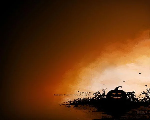 Fondo de pantalla de Halloween para ordenadores.
