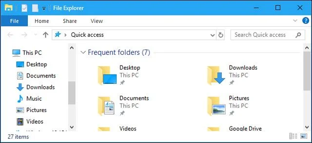 Windows 10でこのPCから「3Dオブジェクト」を削除する方法