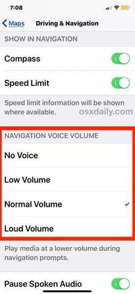 iPhoneで音声で道案内する方法