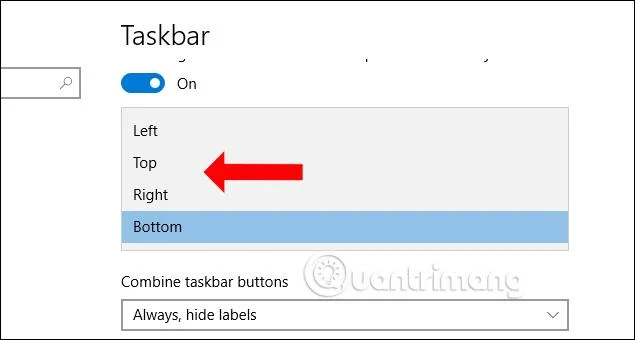 Bagaimana untuk menukar kedudukan Bar Tugas pada Windows 10