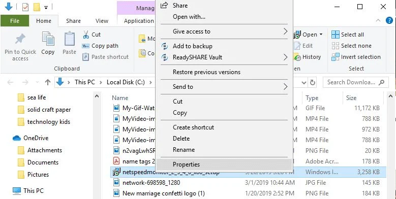 Bagaimana untuk memaparkan kelajuan Internet pada Bar Tugas Windows