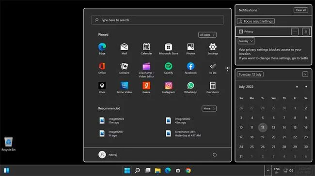 11 beste donkere thema's om het Windows 11-bureaublad aan te passen