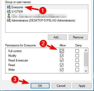 Betulkan ralat "Anda memerlukan kebenaran untuk melakukan tindakan ini" dalam Windows 10, 8.1 dan 7