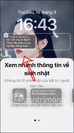 Cómo instalar el widget de Facebook en iPhone para recibir notificaciones rápidas