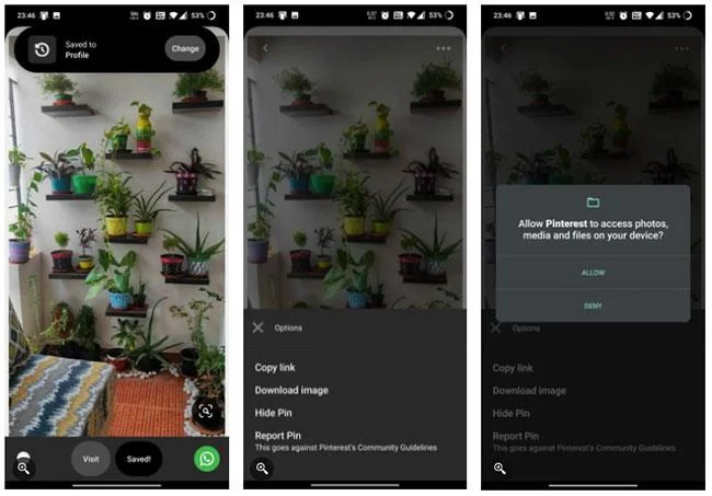 Pinterest'ten fotoğraf nasıl kaydedilir?