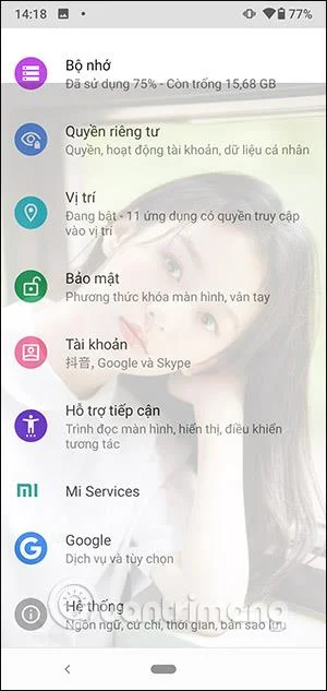 Comment définir un fond d'écran transparent pour les téléphones Android