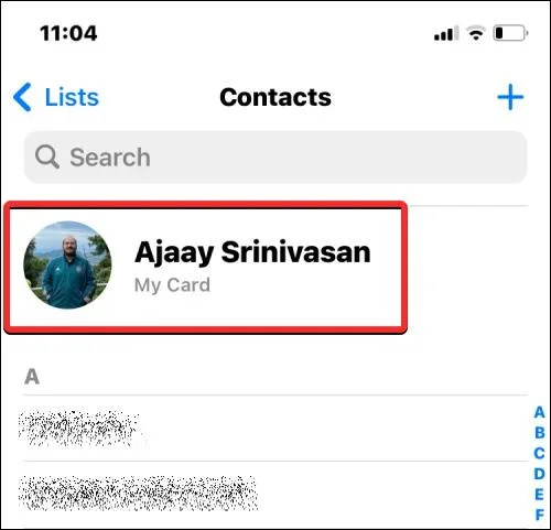 Bagaimana untuk melaraskan privasi foto kenalan pada iPhone