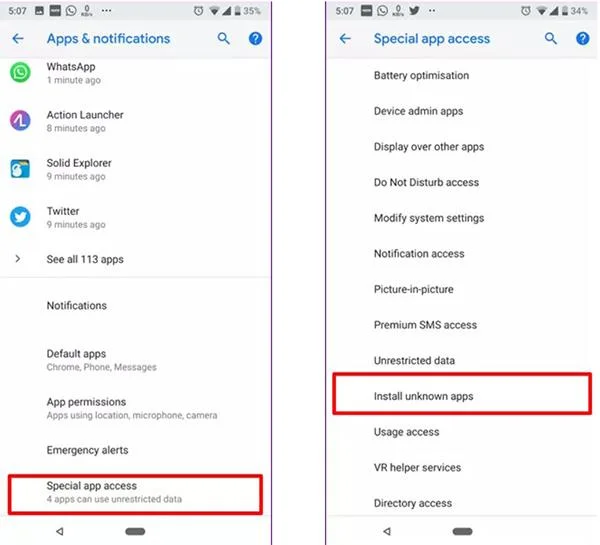 Cara mengemas kini apl Gedung Play untuk Android