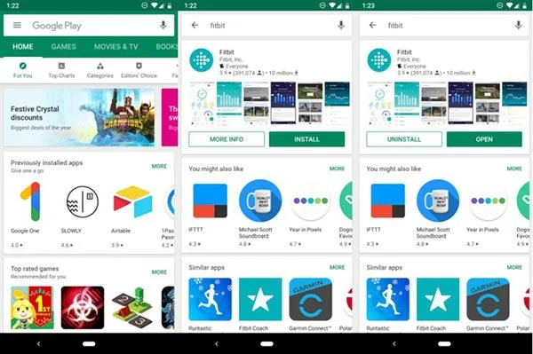Cara menyediakan jam tangan Fitbit Charge 3 pada Android