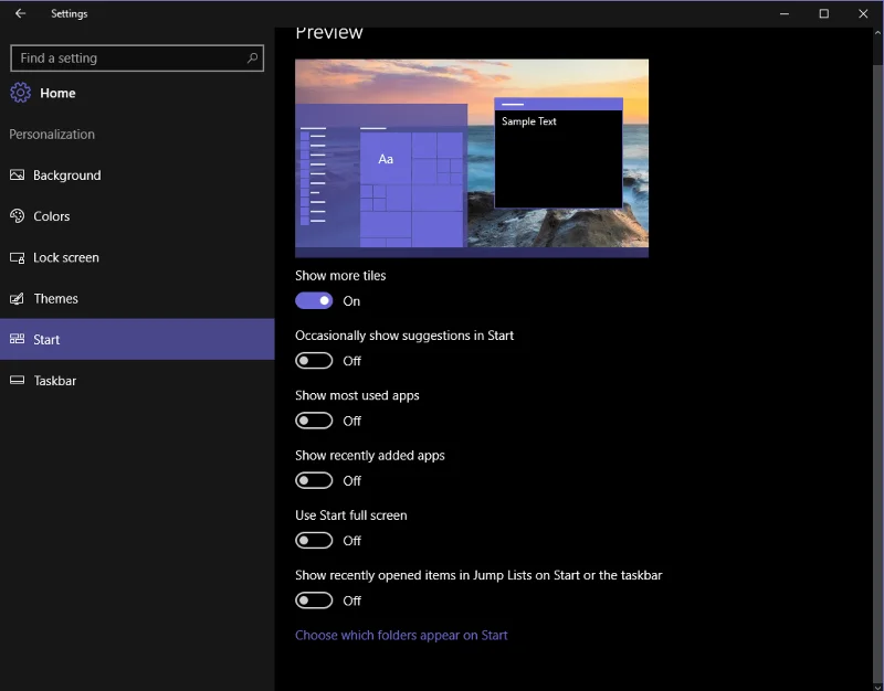 Pada Windows 10 anda harus melumpuhkan ciri ini