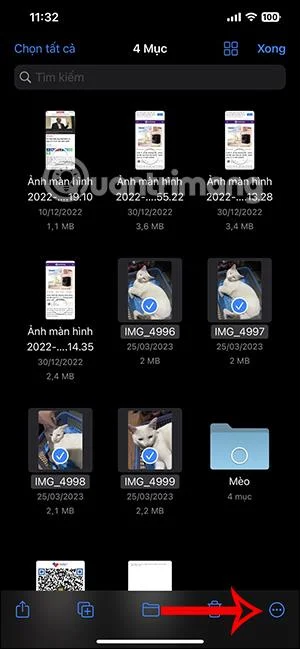 Arahan untuk mengalih keluar latar belakang banyak foto pada iPhone