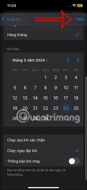 iPhoneのモバイルデータ統計を自動的にリセットする方法