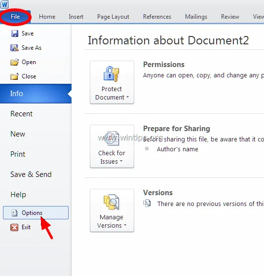 Correction de la commande Copier Coller ne fonctionnant pas sur Word, Excel (2007, 2010)