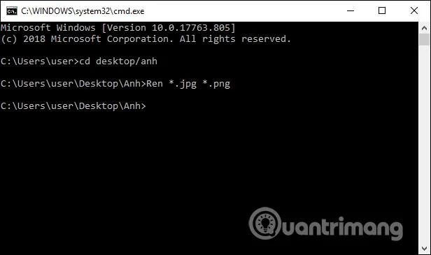 Windows 10'da görüntü formatları toplu olarak nasıl değiştirilir?