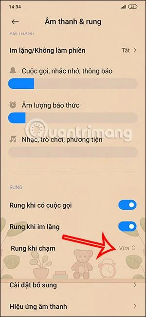 Arahan untuk melaraskan mod getaran pada telefon Xiaomi