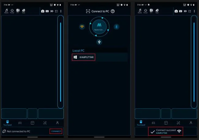 Cara menggunakan telefon Android sebagai pad permainan untuk bermain permainan pada PC