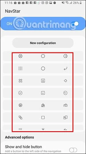 Bagaimana untuk menukar ikon kekunci navigasi pada Samsung