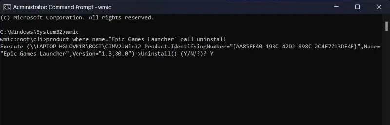Los de fout op die ervoor zorgde dat Epic Games Launcher op Windows 11 niet kon worden verwijderd