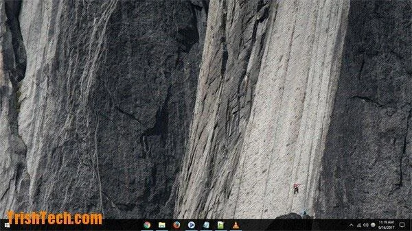 Windows 10でタスクバーアイコンを中央に配置する方法