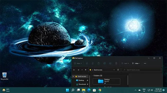 11 beste donkere thema's om het Windows 11-bureaublad aan te passen