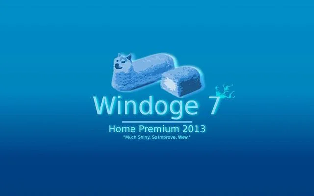 Doge Windows duvar kağıdı, Doge Windows 11 meme, Doge duvar kağıdı