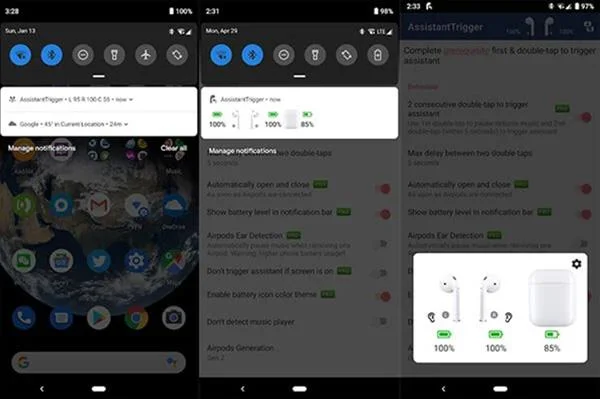 Untuk pengalaman AirPods terbaik pada Android, gunakan apl ini
