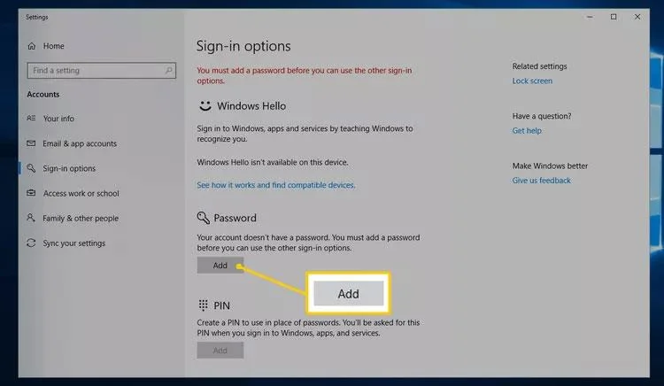 Bagaimana untuk menetapkan kata laluan untuk komputer Windows 10, bagaimana untuk menukar kata laluan Windows 10