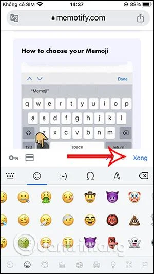 Cara membuat kertas dinding emoji pada iPhone