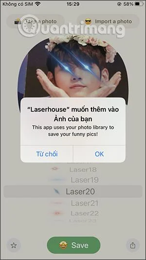 Laserhouse を使用してレーザーを発射するアバターを作成する方法