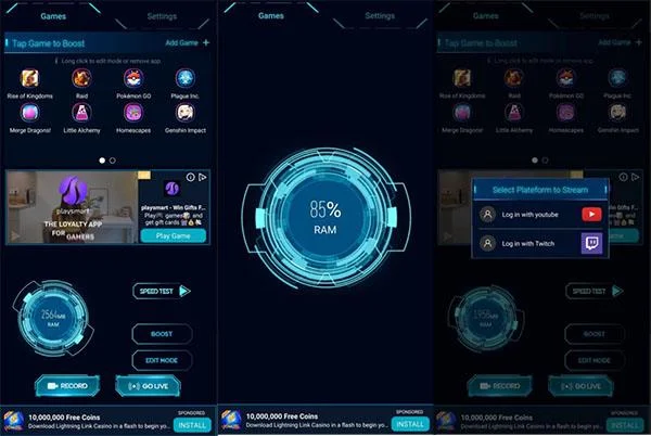5 aplikasi pelancar permainan terbaik pada Android