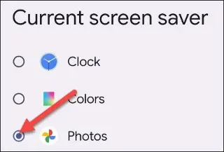 Cara menggunakan Google Photos sebagai penyelamat skrin pada Android
