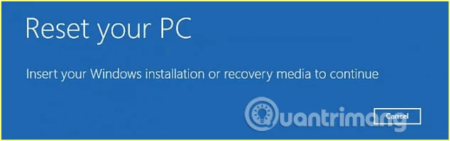 Tetapkan semula Windows 10 kepada keadaan asalnya