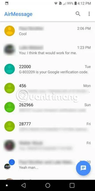 Cómo usar iMessage en Android