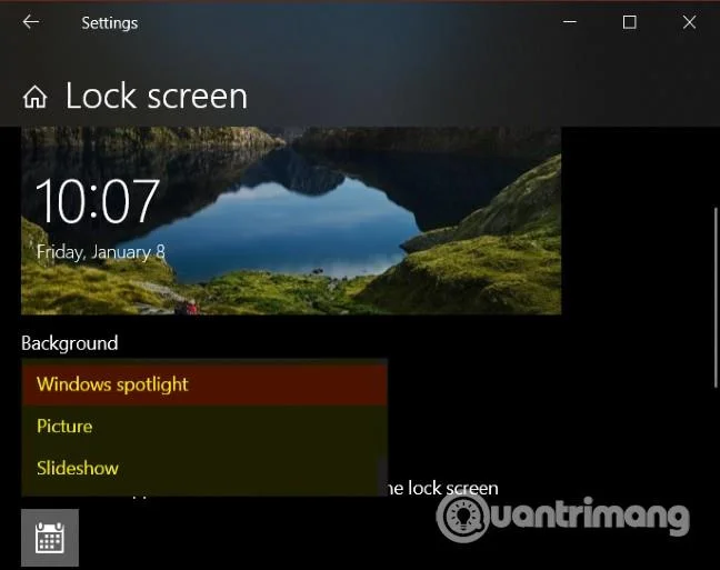 Sesuaikan dan tambahkan apl pada skrin kunci Windows 10