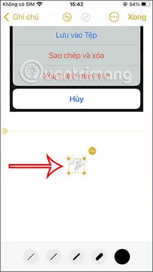 Cómo insertar una firma en notas en iPhone