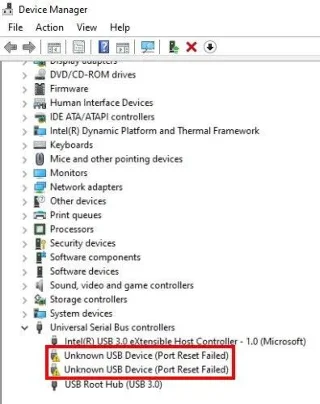 Comment réparer un périphérique USB inconnu, erreur d'échec de la réinitialisation du port sous Windows 11/10 Comment réparer un périphérique USB inconnu, erreur d'échec de la réinitialisation du port sous Windows 11/10