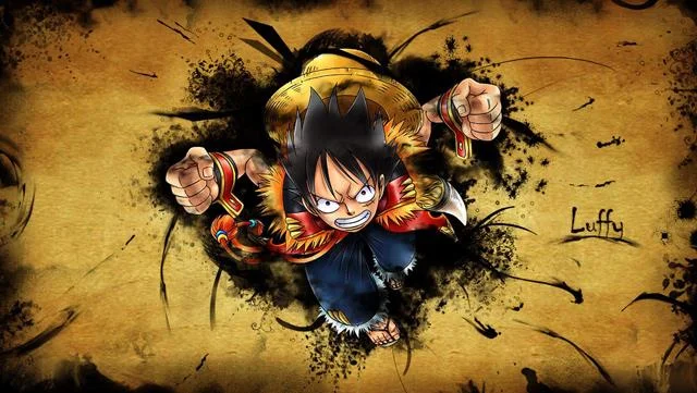 Kertas dinding Luffy untuk komputer